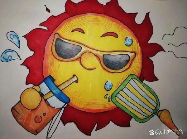 儿童绘画心理学_孩子为什么画黑色太阳