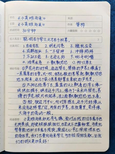 读书笔记怎么做_读书笔记格式有哪些