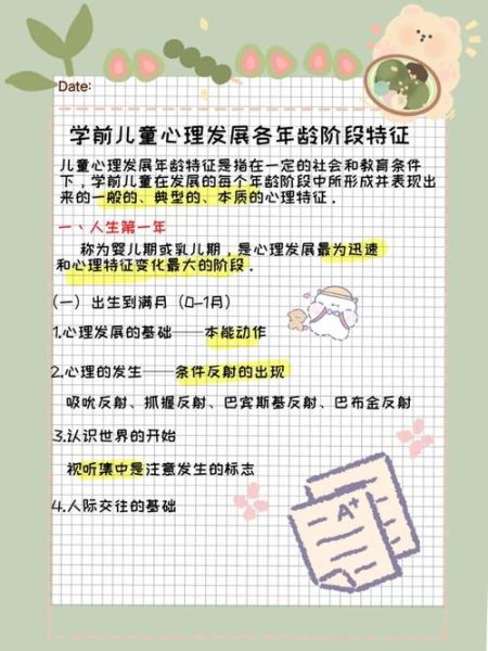 学前儿童心理发展特点_如何促进幼儿认知