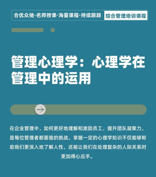 什么是管理心理学_如何运用管理心理学提升团队绩效