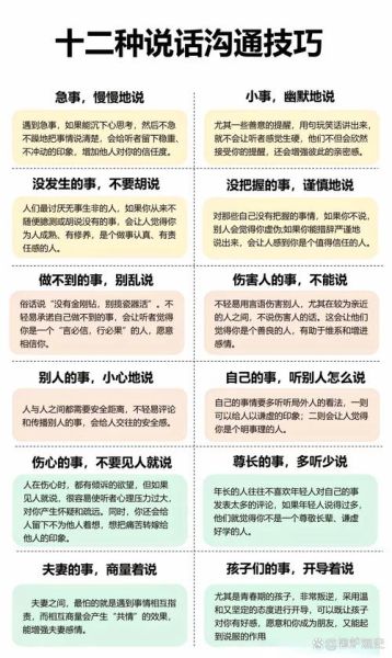 聊天技巧有哪些_如何提升沟通效率
