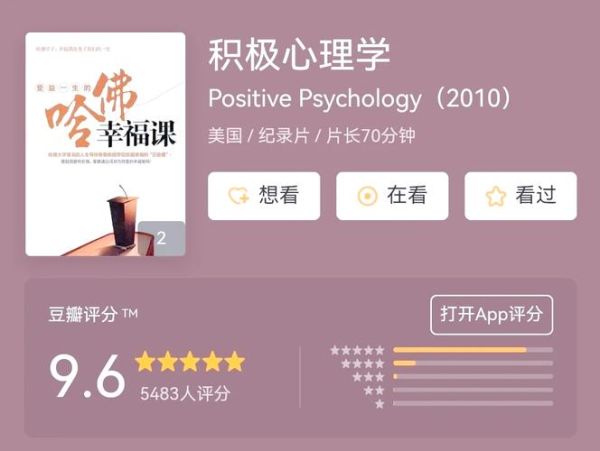 积极心理学大会是什么_如何应用