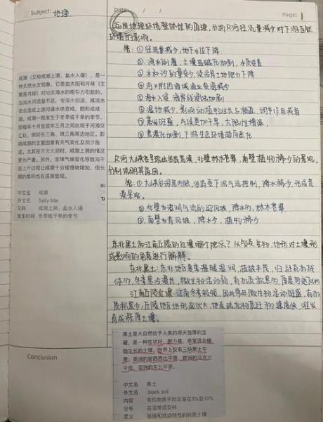 世界地理百科读书笔记_如何高效做笔记