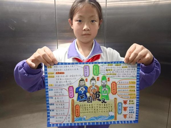 三国演义读书小报怎么做_三国演义读书小报内容写什么