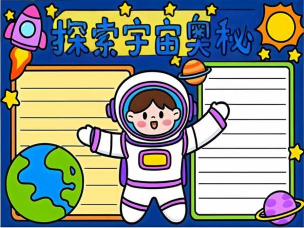 宇宙百科适合几岁孩子阅读_读书小报怎么做