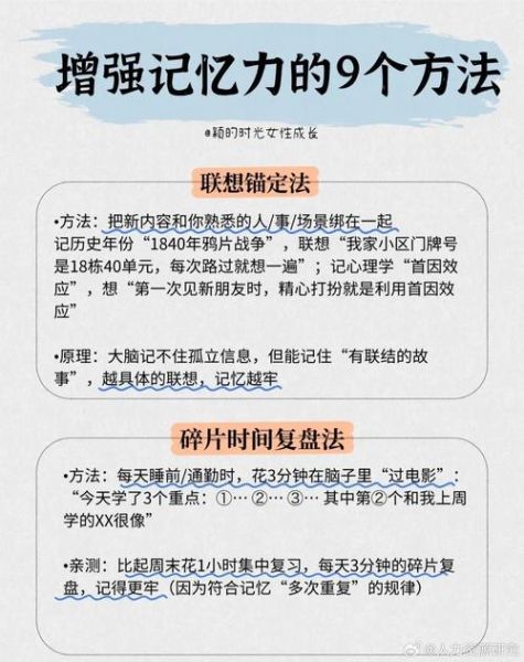 如何提高记忆力_记忆方法有哪些