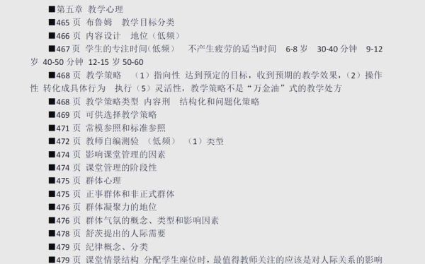 教师招考教育心理学考什么_如何高效备考