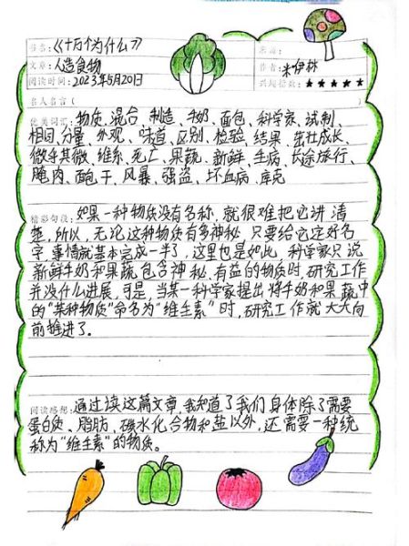 植物百科全书读书笔记怎么写_植物百科读书笔记模板