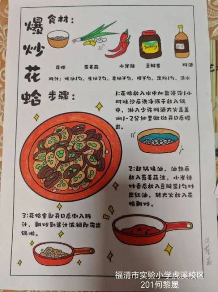 肥志百科美食篇读书卡怎么画_读书卡模板步骤