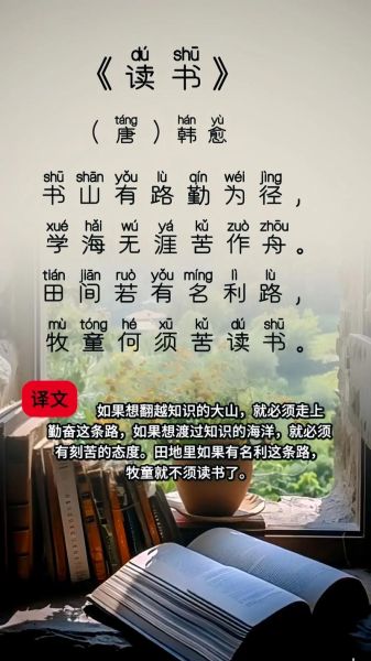 关于读书的古诗有哪些_如何理解诗意