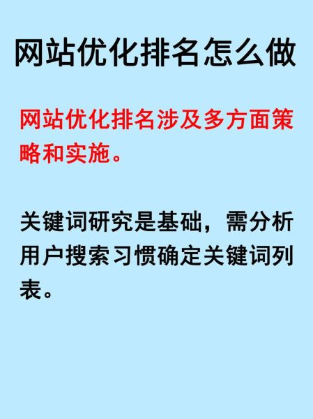 怎么快速提高网站排名_网站排名优化方法有哪些