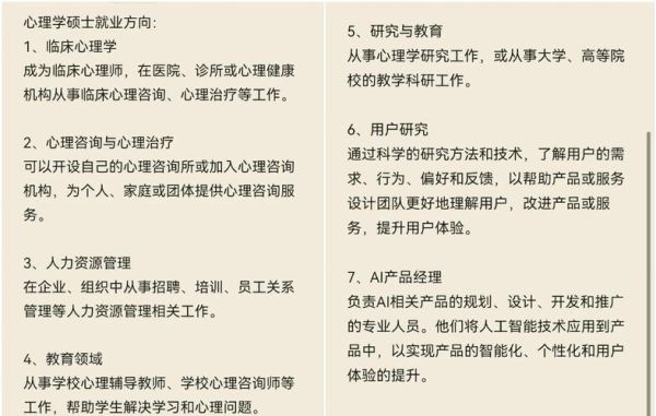 心理学专业学什么_就业方向有哪些