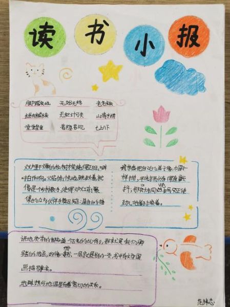 自然百科全书_创意读书卡怎么做