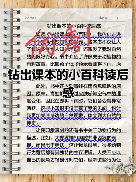 少年小百科读书心得_如何写读后感