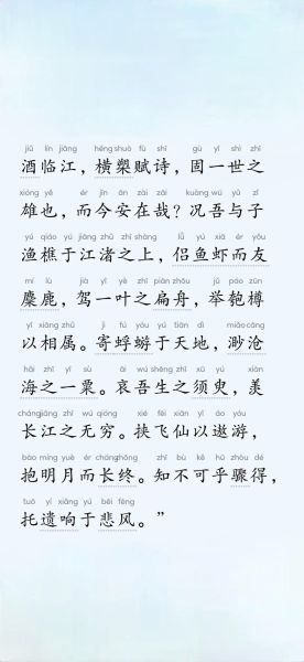 前赤壁赋表达了什么情感_苏轼为何借江月抒怀