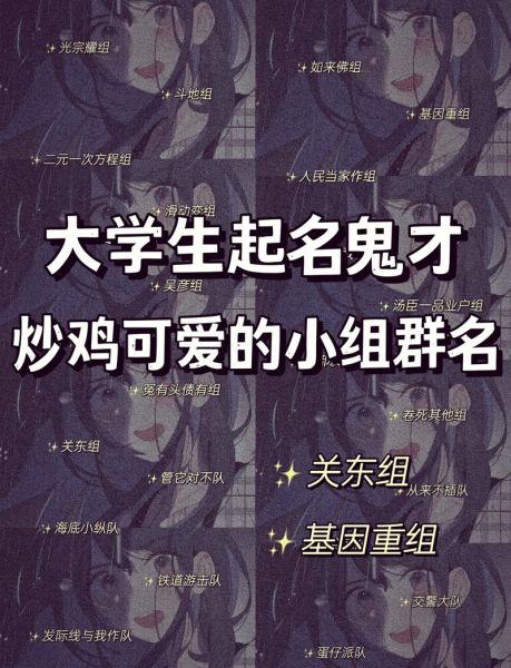 心理学小组组名怎么取_心理学小组名称创意灵感