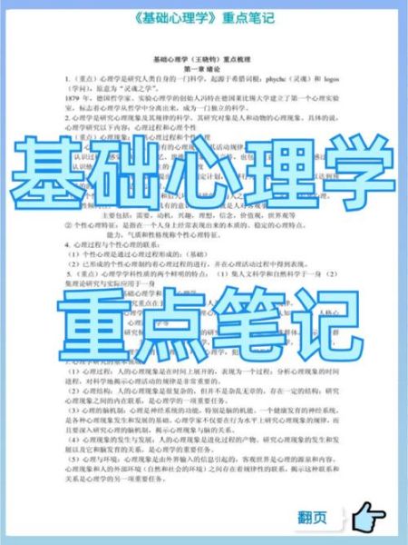 基础心理学考试怎么准备_基础心理学考试重点有哪些