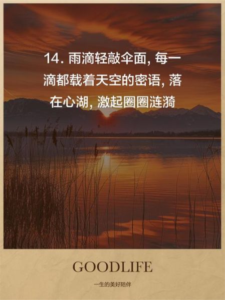 雨滴代表什么情感_如何用雨滴表达思念