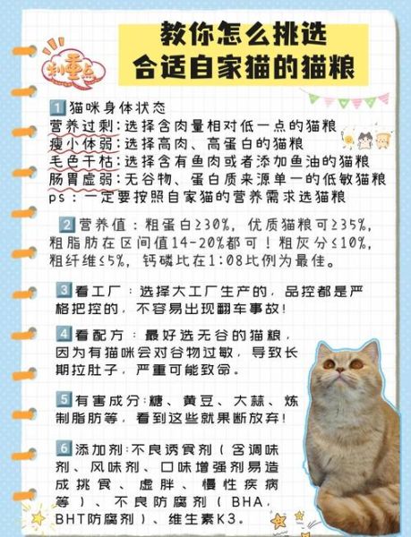 如何挑选适合的猫粮_猫咪不吃猫粮怎么办