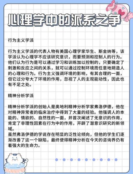 心理学史的起源是什么_心理学史的主要流派有哪些