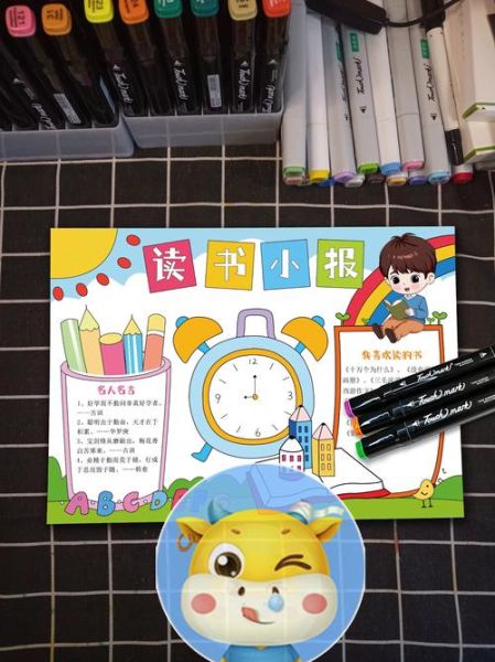 少儿百科大全读书小报怎么做_适合小学生的模板推荐