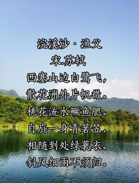 浣溪沙表达了什么情感_苏轼为何豁达