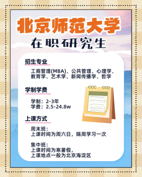 北师大在职研究生心理学怎么样_报考条件
