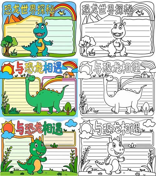恐龙百科全书适合几岁读_恐龙小报怎么做