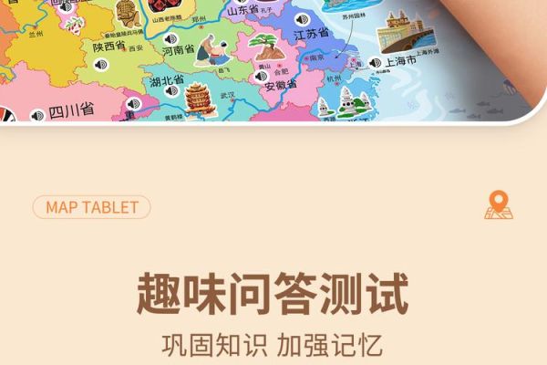 会说话的百科地图点读书怎么用_适合几岁孩子