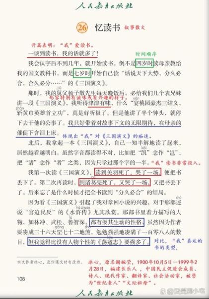 忆读书_冰心忆读书主要内容是什么