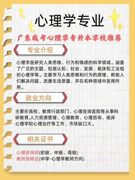 广东省心理学就业前景怎么样_如何报考