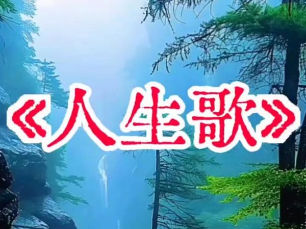 人生歌曲表达什么情感_如何听懂人生歌曲