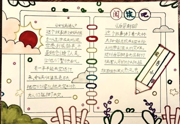 奥秘世界百科读书小报怎么写_读书小报内容有哪些