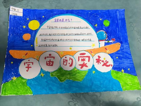 DK儿童百科全宇宙读书小报怎么做_宇宙主题手抄报内容怎么写