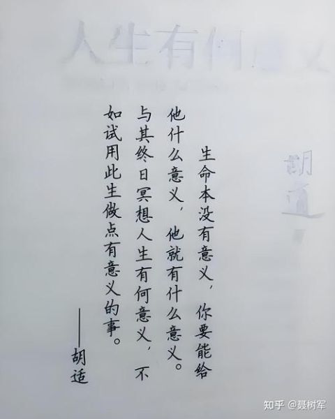 人生苦短_如何活出意义