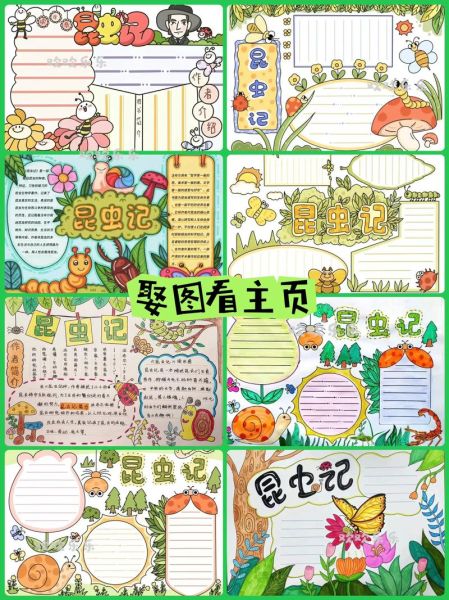 昆虫百科读书小报怎么做_昆虫记手抄报内容怎么写