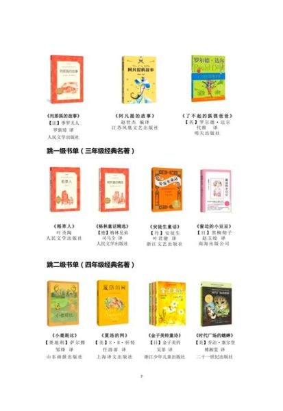 小学生必读经典书目有哪些_如何挑选最适合孩子阅读的版本