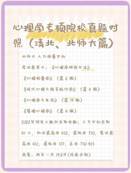 北师大心理学考研难吗_如何高效备考
