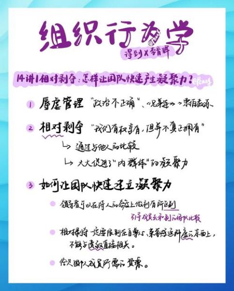 如何提升团队凝聚力_管理心理学实战技巧