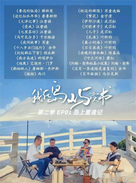 我在岛屿读书第二季_嘉宾阵容有哪些