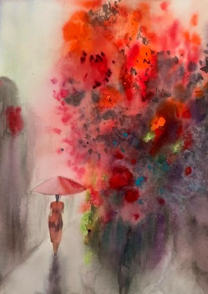 水彩画如何表达情感_水彩情感表达技巧