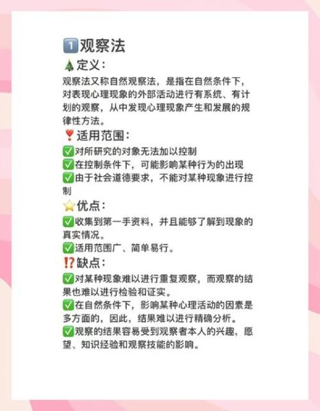 心理学基本研究方法有哪些_如何应用