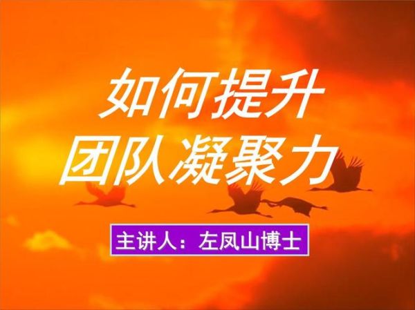 团体心理学活动_如何提升团队凝聚力