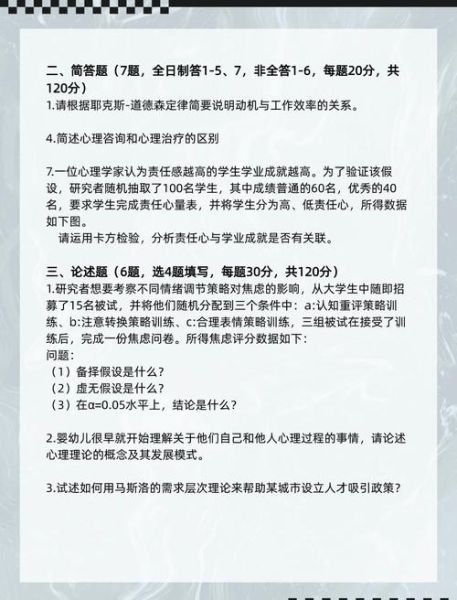 心理学专硕复试考什么_如何高效准备