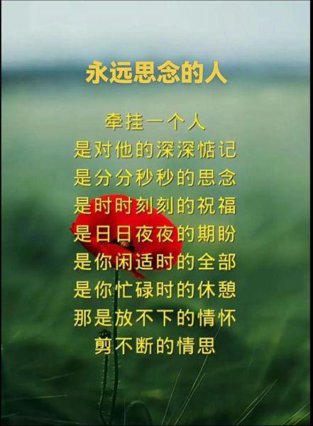 如何表达牵挂_牵挂一个人怎么说