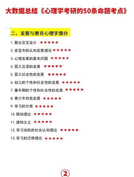 考研教育心理学怎么学_教育心理学考研重点