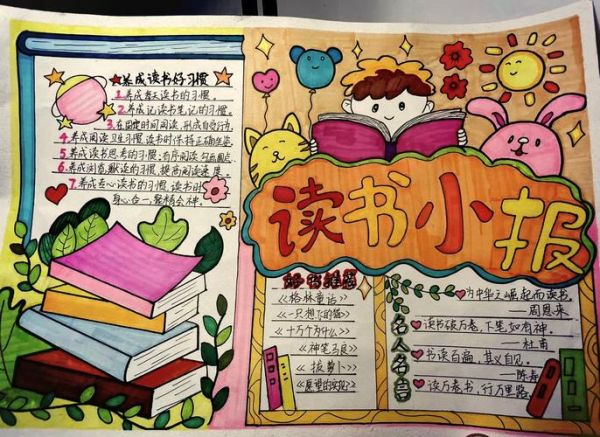 趣味百科读书小报怎么做_如何让孩子爱上阅读