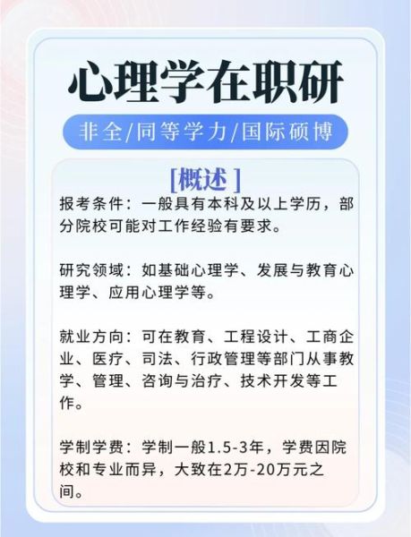 在职研究生教育心理学_如何平衡工作与学习